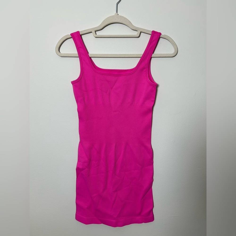 OQQ ribbed tank dresses (2pack)